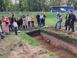 Návštěva archeologického naleziště