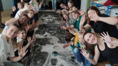 Výtvarně dramatické tvoření - Letem světem obrazem